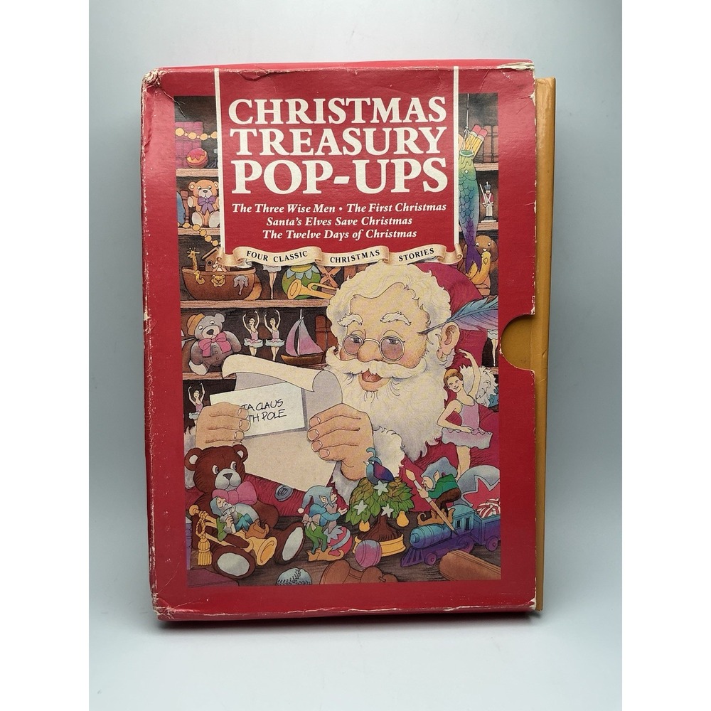 Christmas‎ Treasury Pop-Ups Classic Stories Wise Men etc. Book Set 4